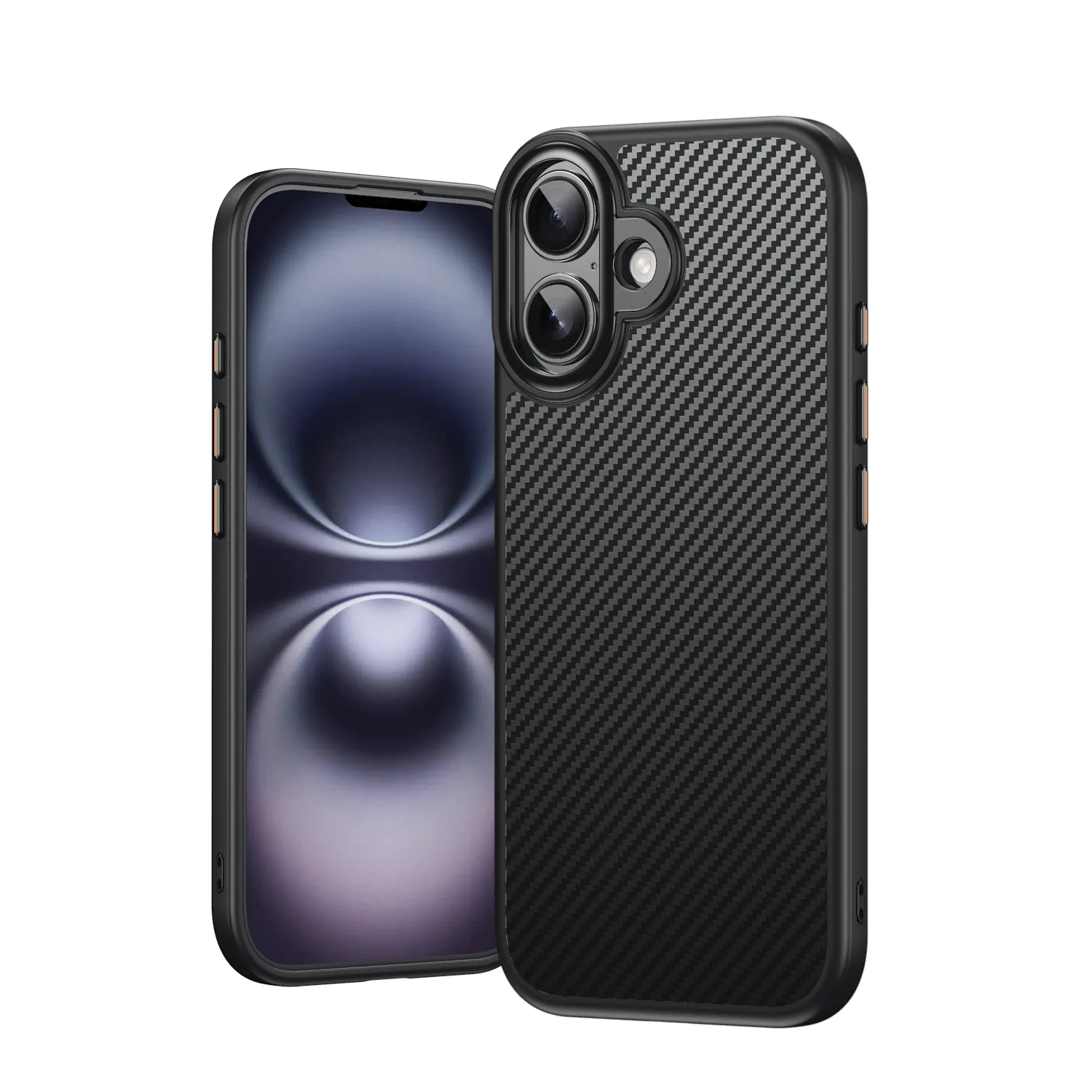 Carbon fiber magnetic anti drop shell - iPhone17