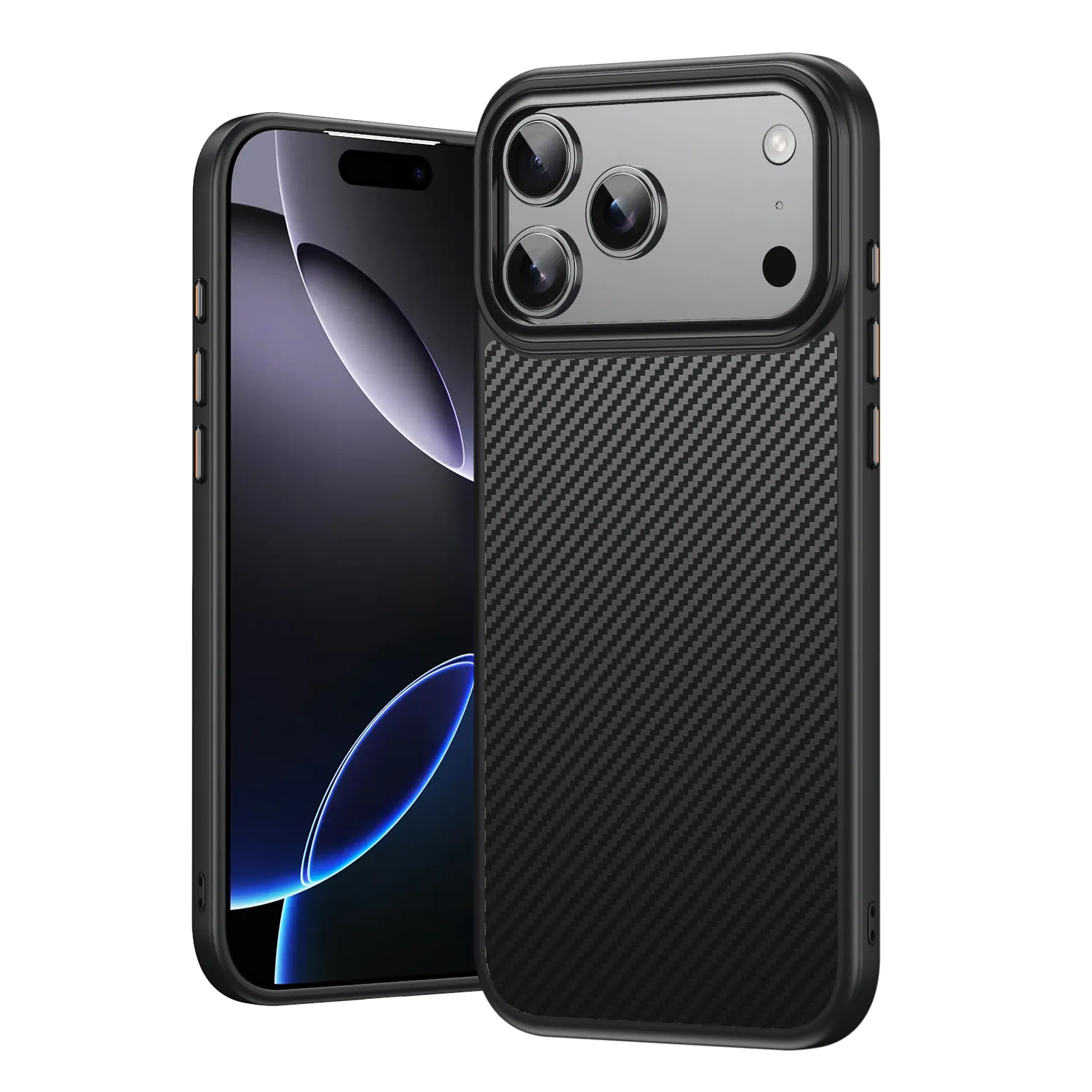 Carbon fiber magnetic anti drop shell - iPhone17ProMax