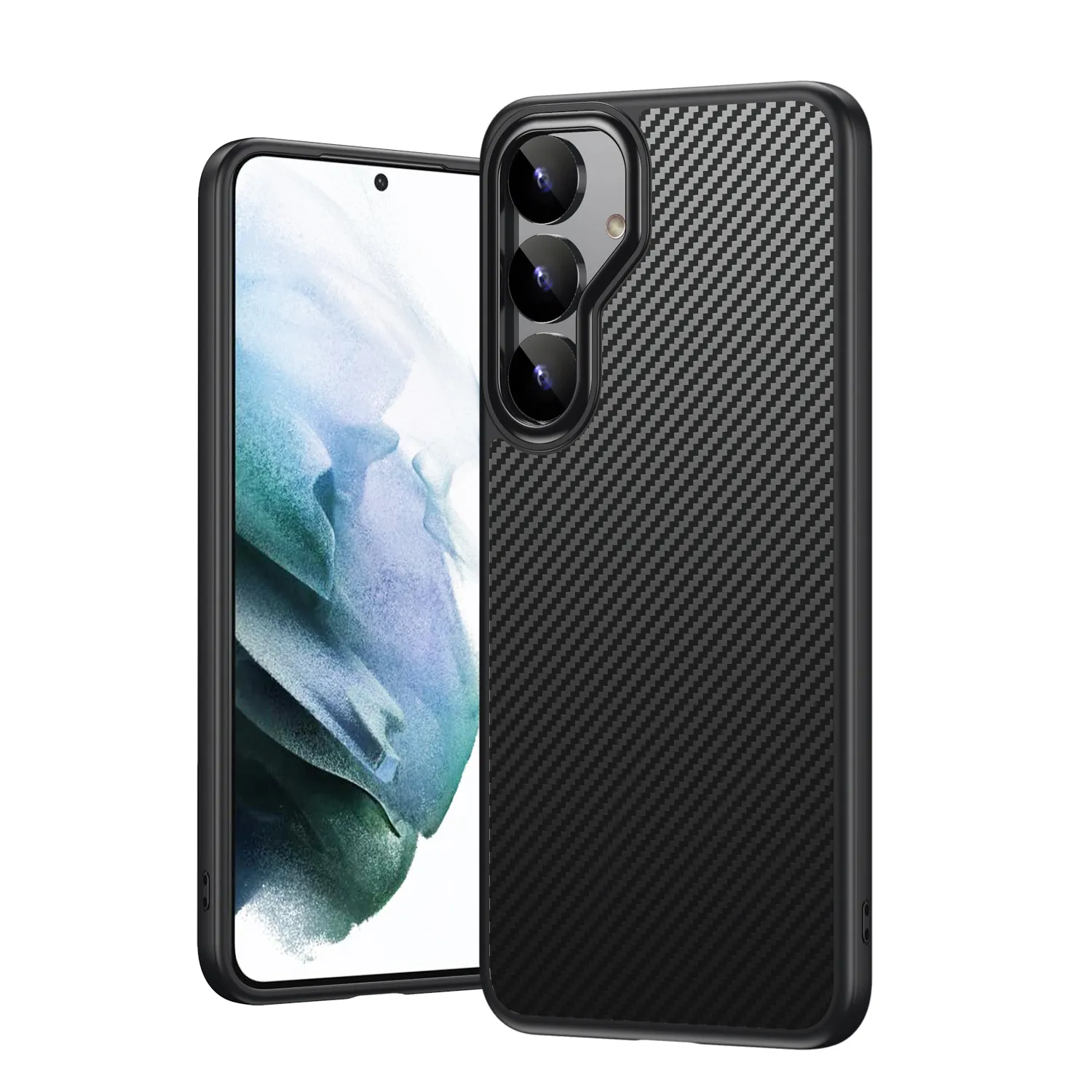 Carbon fiber magnetic anti drop shell - Samsung S25 Plus